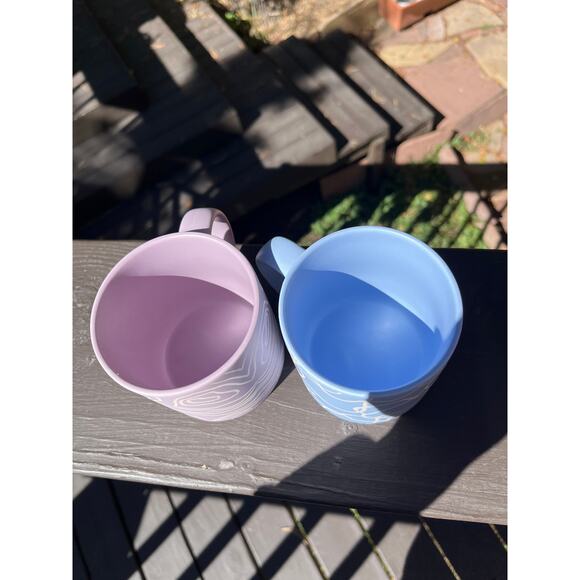 WK Creative For All True Set of 2 Mugs Purple and Blue - Picture 4 of 5